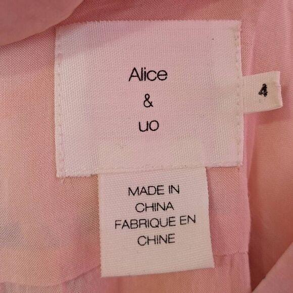 Alice + Urban Outfitters Women's Heaven Ruffle Dress size 4 - Picture 6 of 9